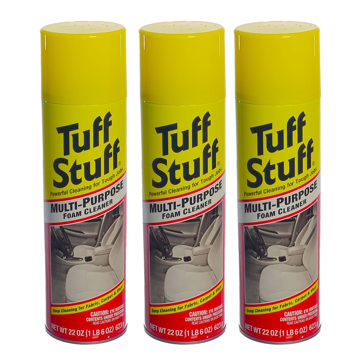 All-Purpose Foam Cleaner for Deep Cleaning Vinyl, Fabric, Upholstery, Carpet …
