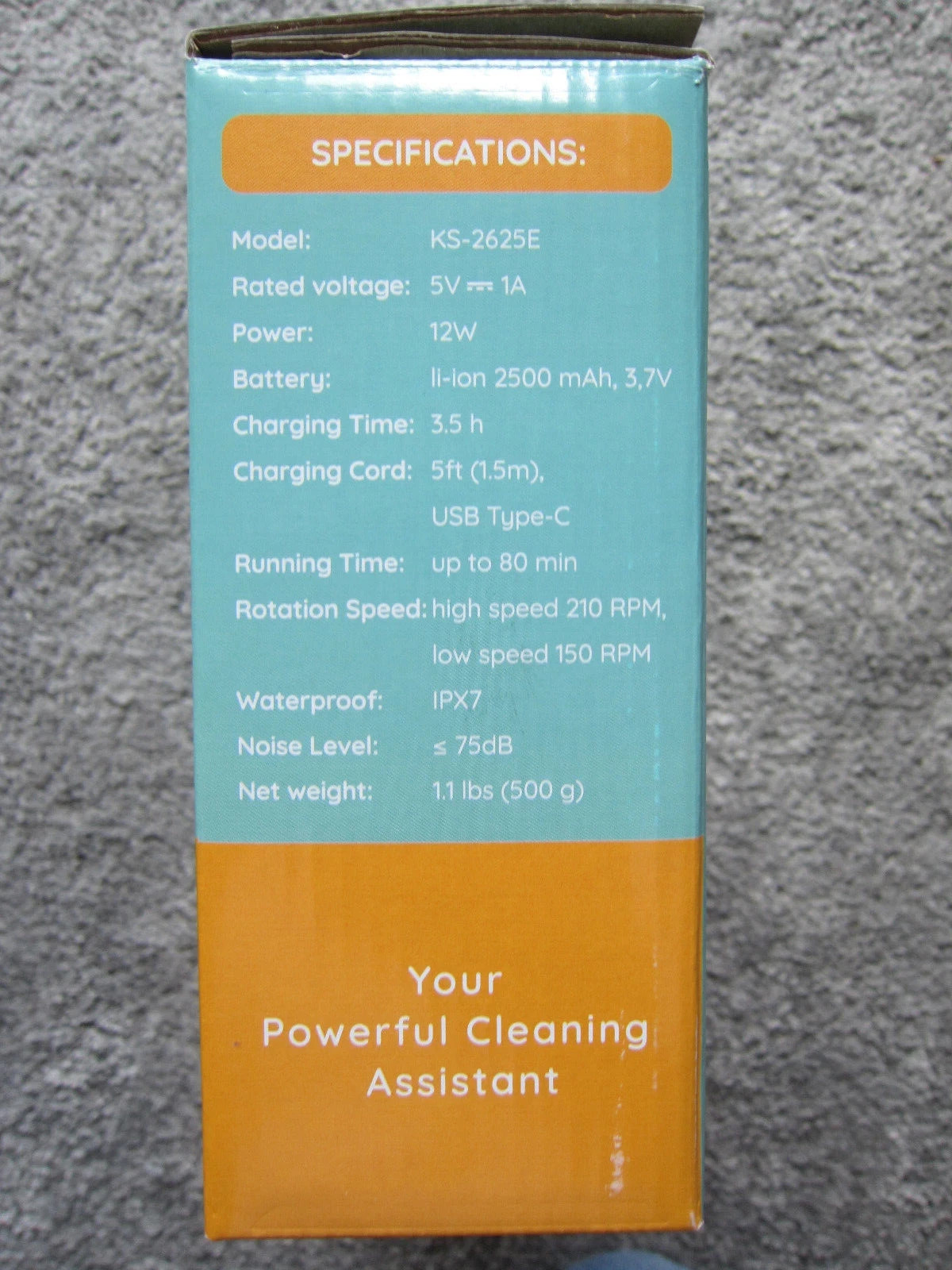 Electric Spin Scrubber Cordless Handheld Cleaning Rotating Scrubber Room Clean