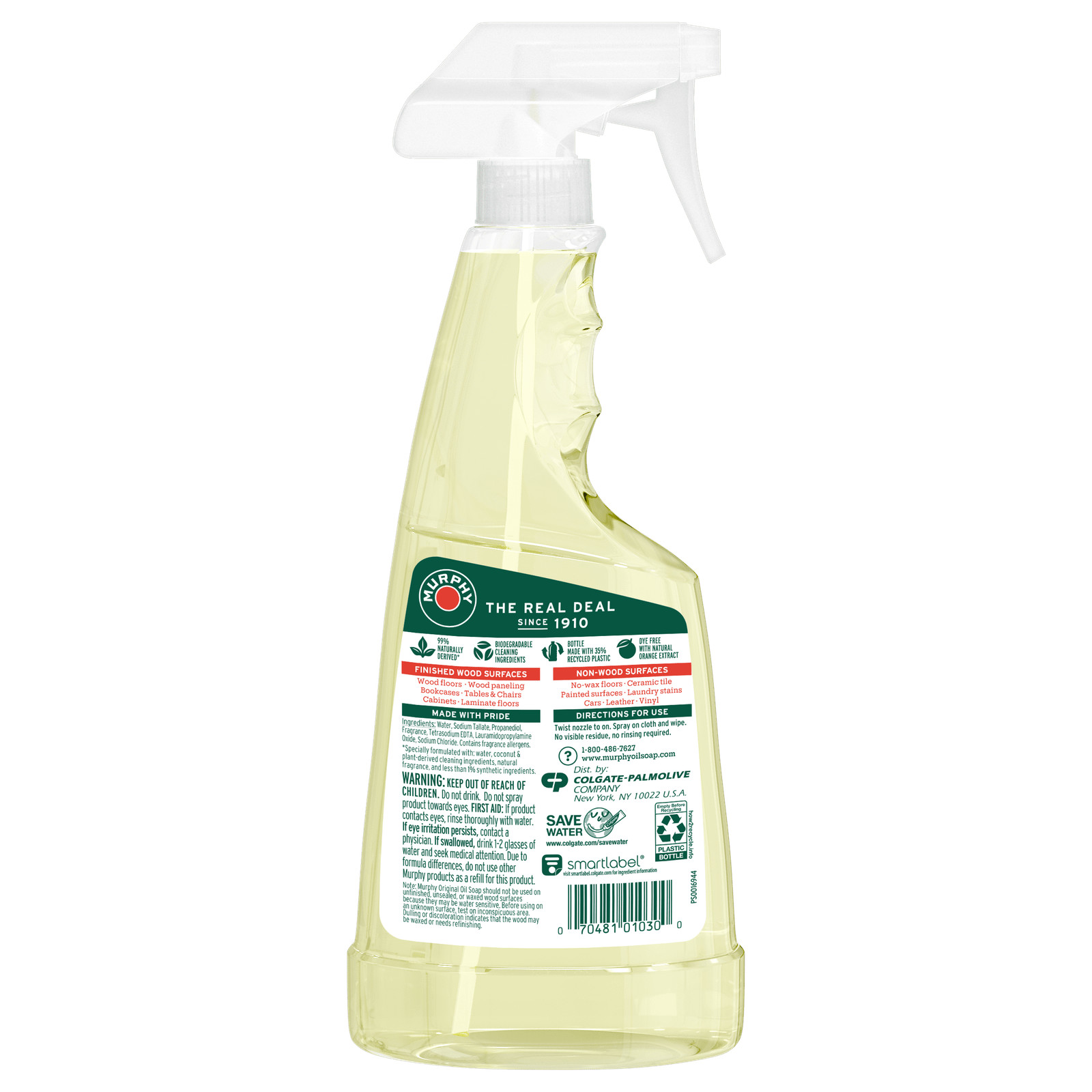 Murphy Oil Soap Wood Cleaner, Spray, 650 ml / 22 Fl. Oz – FREE SHIPPING