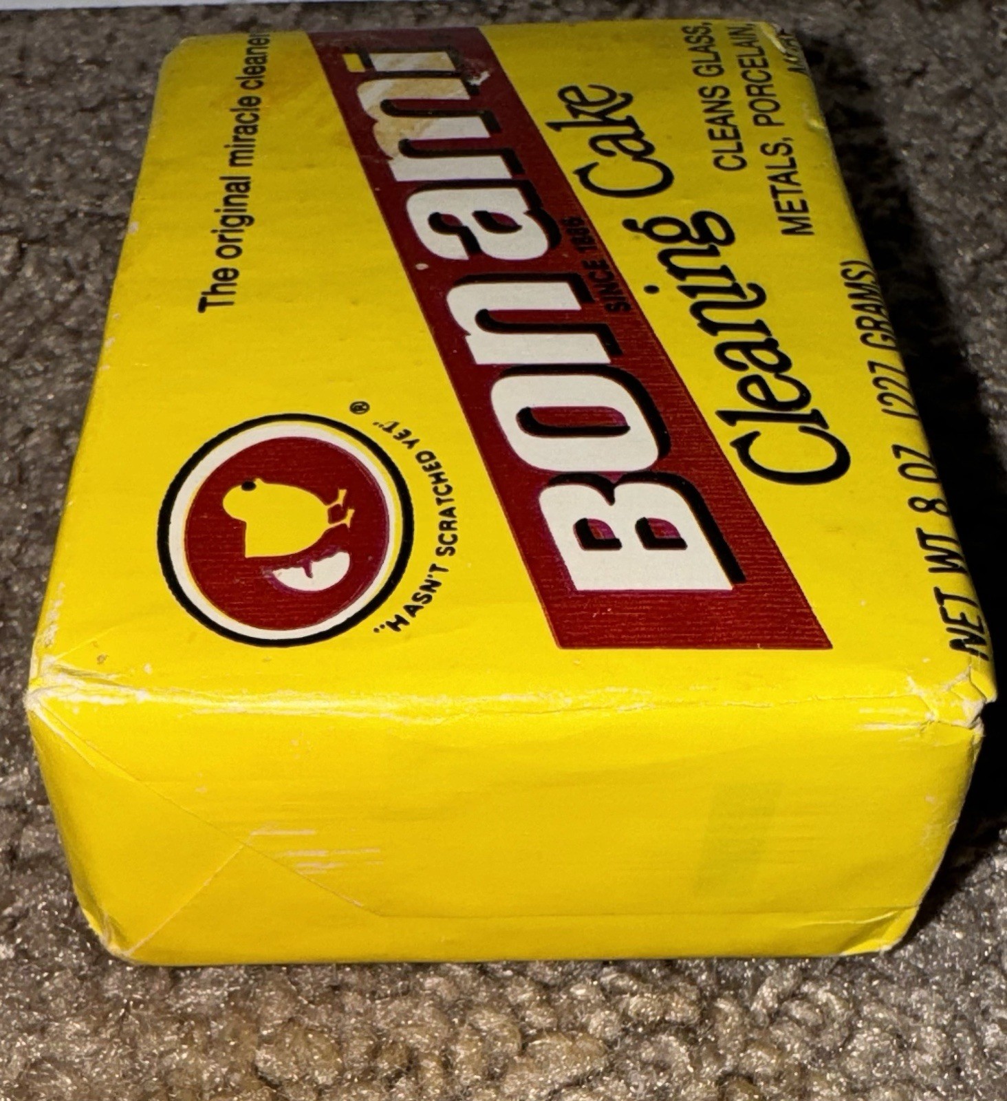 NOS Vintage Bon Ami Cleaning Cake Original Miracle Cleaner 8 Oz. DISCONTINUED