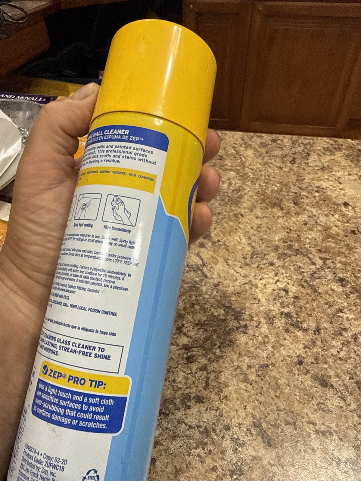 Zep 18 oz. Foaming Wall Cleaner