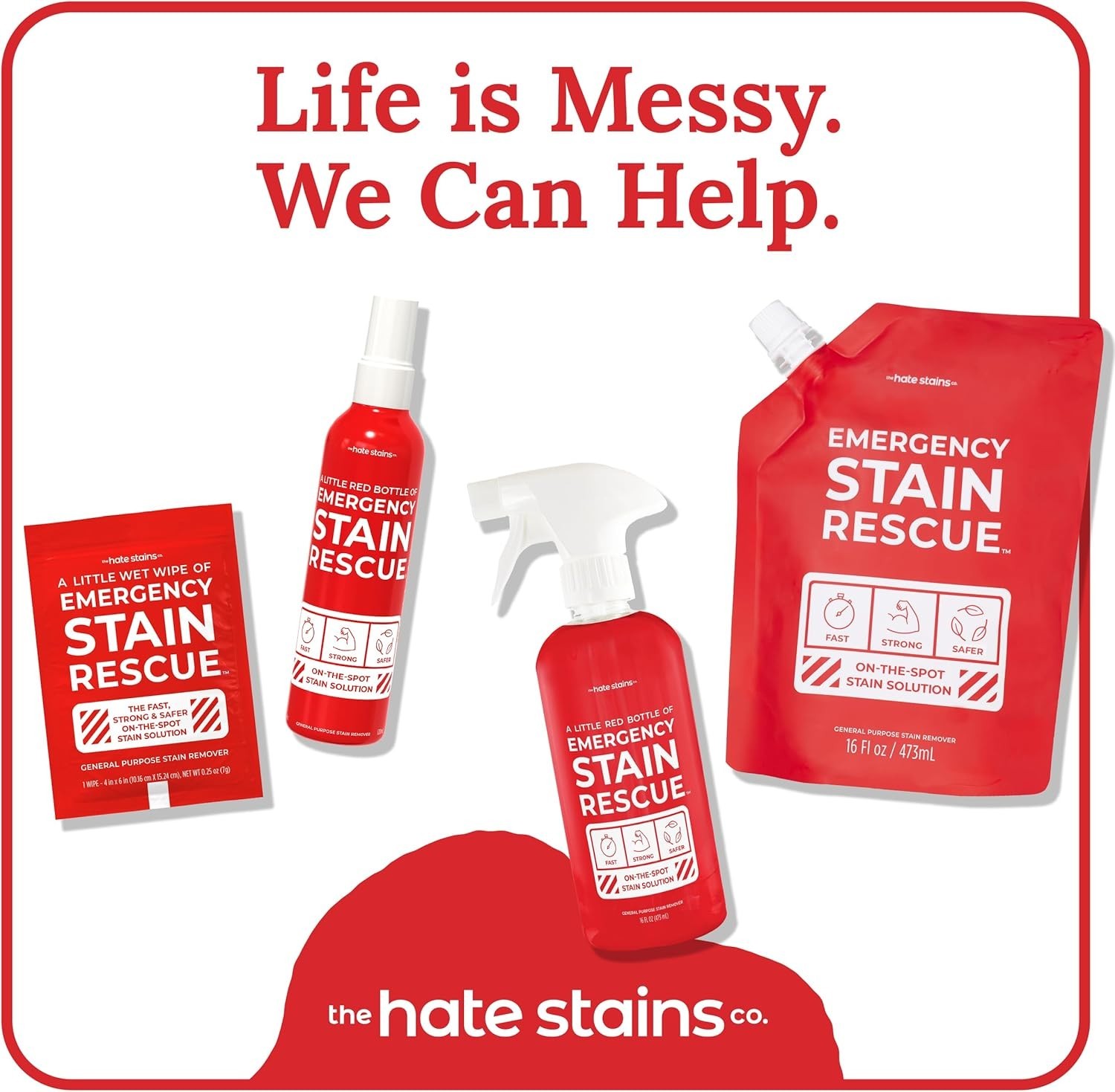 Travel-Ready 4 Fl Oz Stain Remover Spray – Fast Action for Clothes & Upholstery