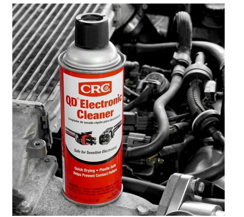 2 pack Electronic Contact Cleaner Spray Best Quick Drying Fix CRC QD Corrosion