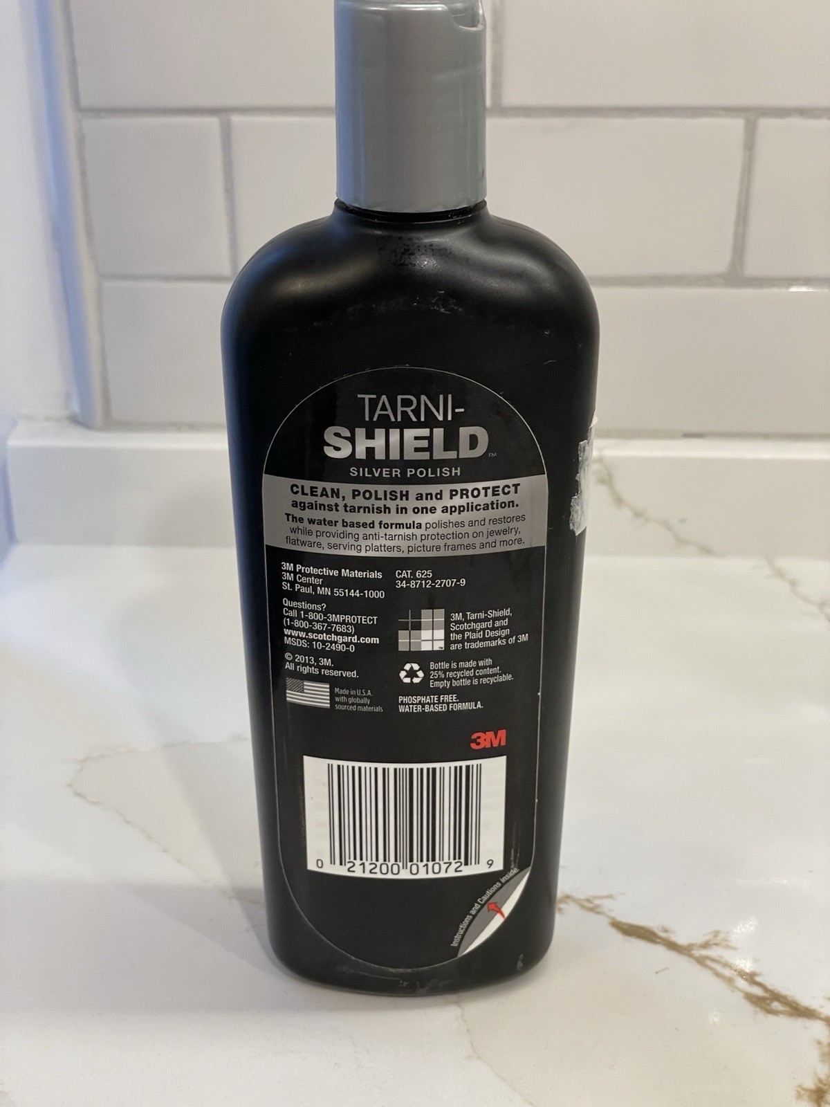 Tarni-Shield Scotchgard 3M Silver Polish Clean Anti-Tarnish Protection 10 oz New