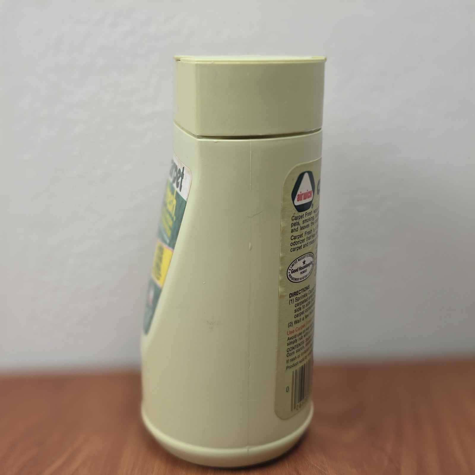 Vintage 1980s Airwick Carpet Fresh Rug & Room Deodorizer. Use With Vacuum. 9oz