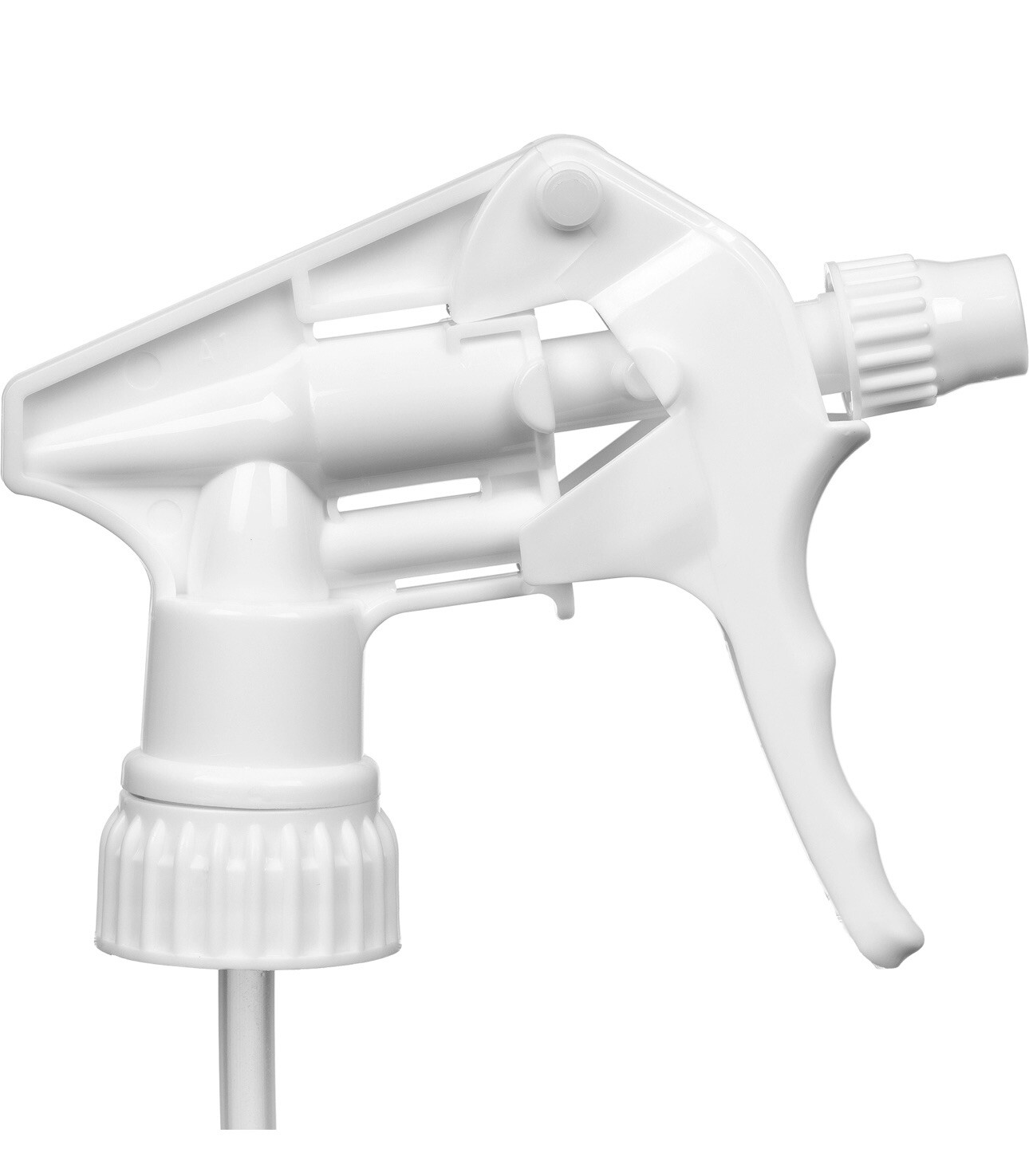 6 Pc Pack White Heavy Duty Trigger Sprayer, 9- 1/4” Dip Tube 28-400