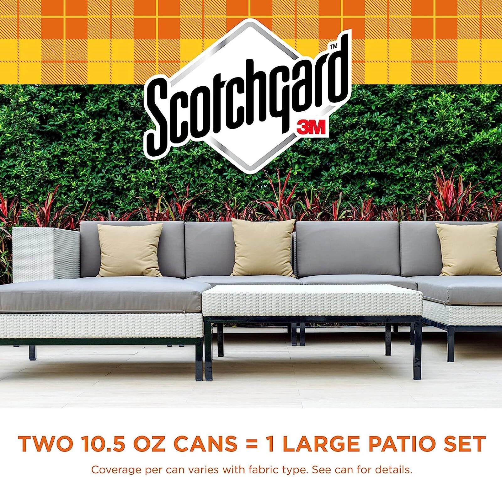 Scotchgard Outdoor Water & Sun Shield Fabric Spray Shield, USA Made 076308872083