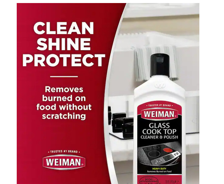 Weiman 20 oz. Glass Cook Top Cleaner and Polish (3-Pack)