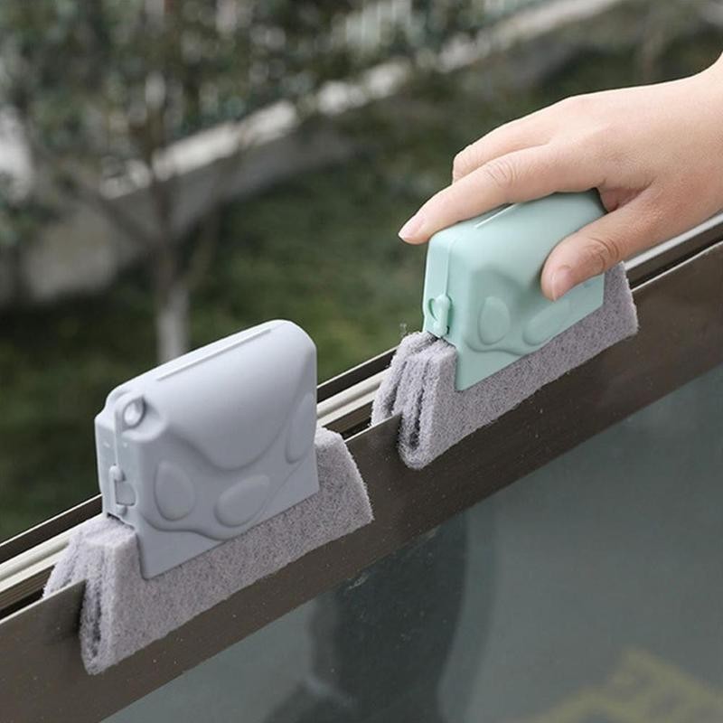 1pcs Window Groove Cleaning Brush Slot Cleaner Tool Kitchen Window Track Cleaner