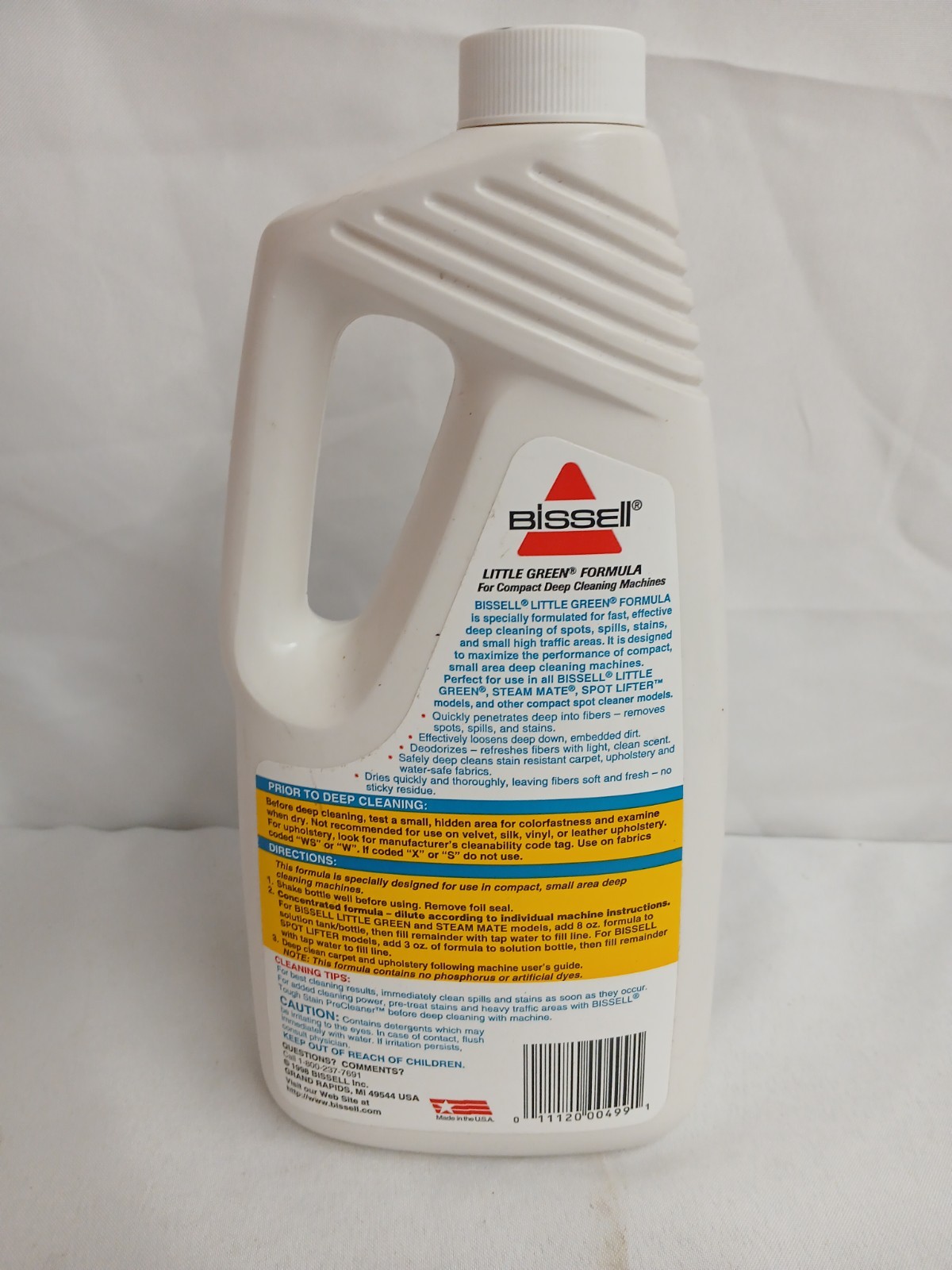Bissell Little Green Formula Sealed 32oz Carpet Cleaner Upholstery Spot Lifter