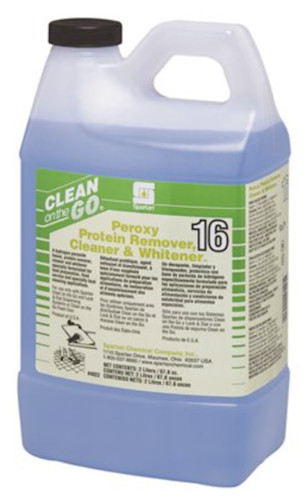 Spartan Peroxy Protein Remover, Cleaner & Whitener, 2 Liters, 4 Per Case