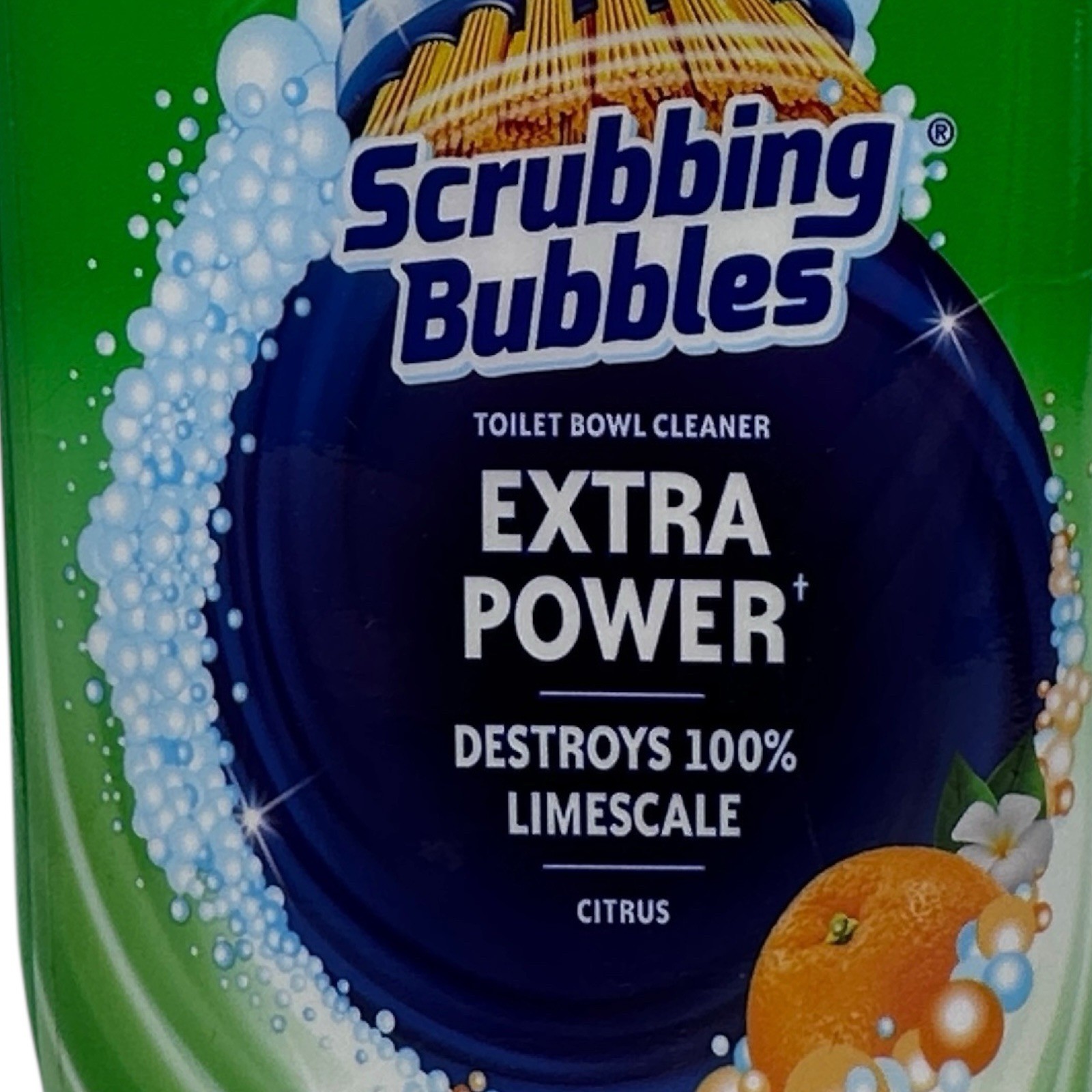 2 Pack Scrubbing Bubbles Extra Power Gel Toilet Bowl Cleaner Citrus 24 oz