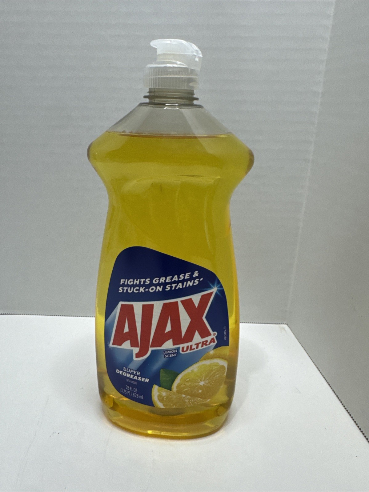 Ajax Super Degreaser Dish Soap Liquid Lemon Scent 28 Fl Oz – Real Citrus Extract