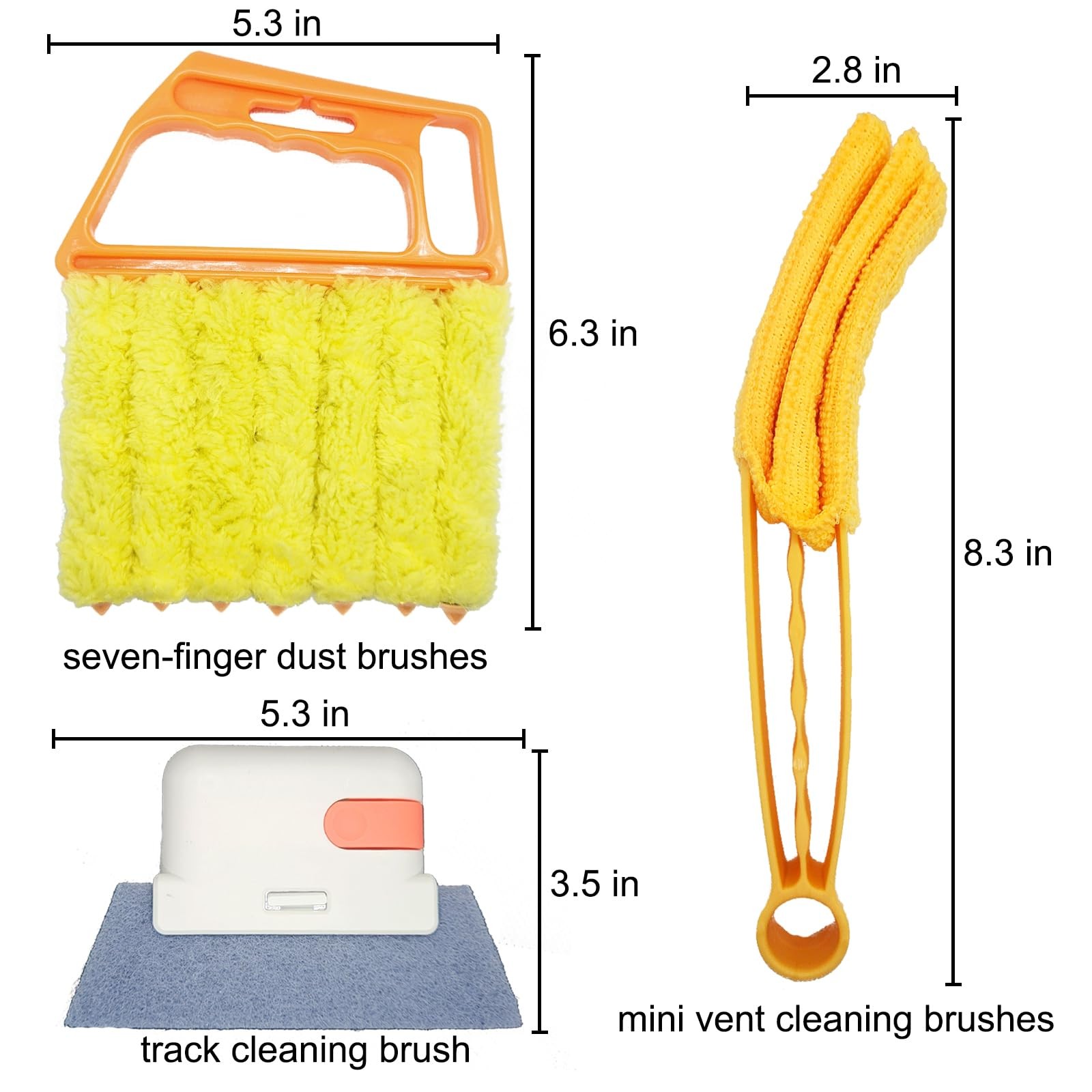 5Pcs Window Blind Cleaning Set, Washable dust Removal Cleaning Tools, Vent Cl…
