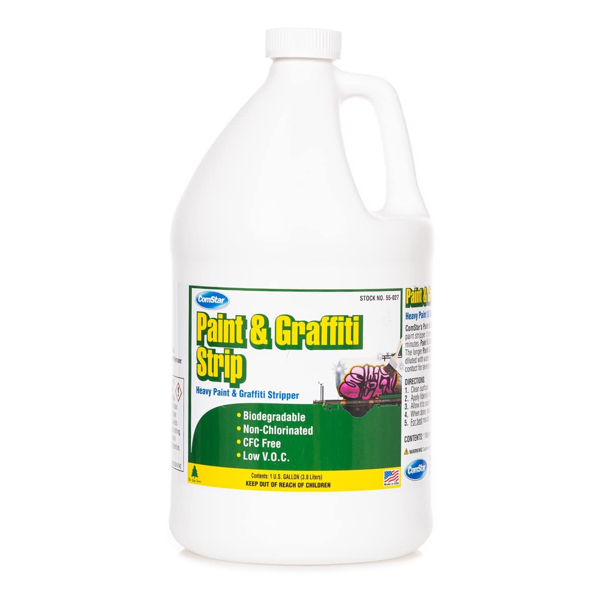 ComStar Paint & Graffiti Strip 1 Gal Heavy-Duty Industrial Paint Remover