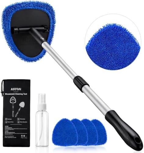 AstroAI 21″ Extra-Long Windshield Cleaner Tool, Car Interior Detailing