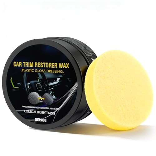 Plastic Restorer for Cars, Highly Concentrated Ceramic Coating Back to Black