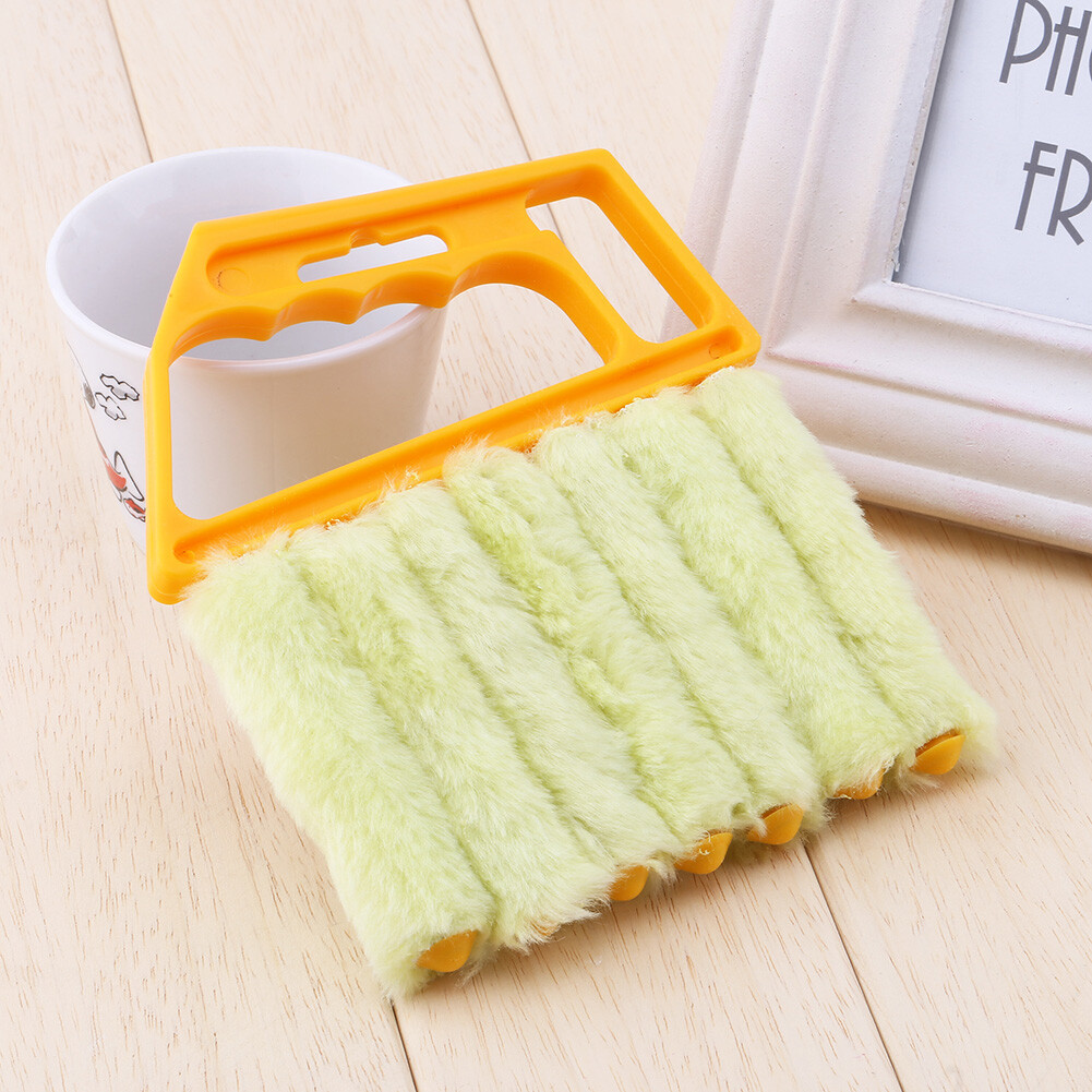 Microfibre Venetian Blind Brush Window Air Conditioner Duster Dirt Clean Cleaner
