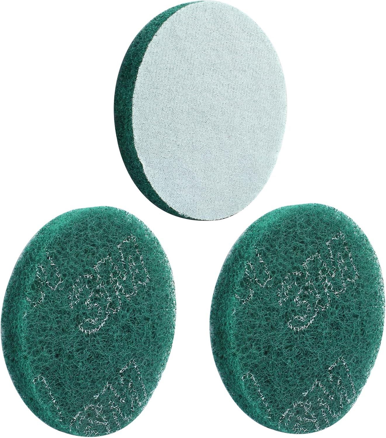 8Pcs Scrub Pads round Scrubber Scouring Pads Abrasive Scuffing Tool for Home Kit