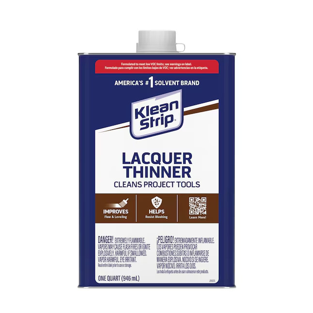 Klean Strip 32 -fl oz Fast to dissolve Lacquer thinner