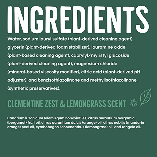 Seventh Generation Plant Based Dish Soap Refill 50 Fl Oz Pack Of 3 Clementine…