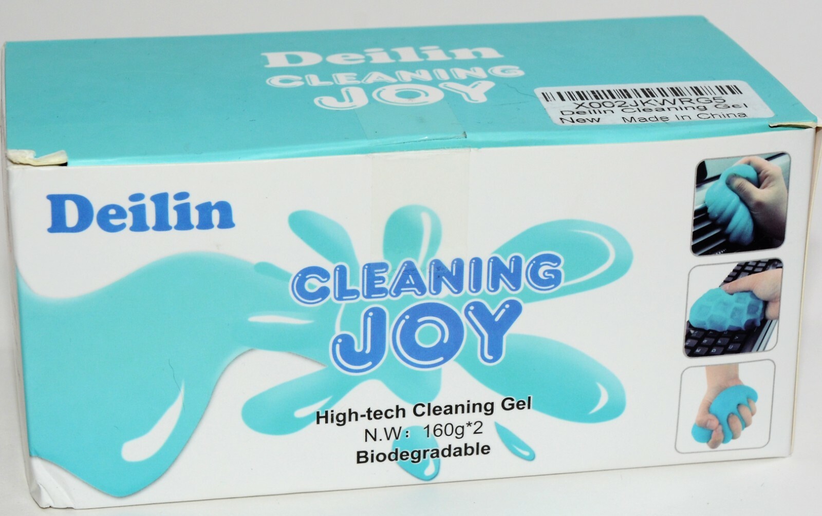 Deilin 2 Pack Cleaning Gel Kit – 5.6 oz./160G – Blue