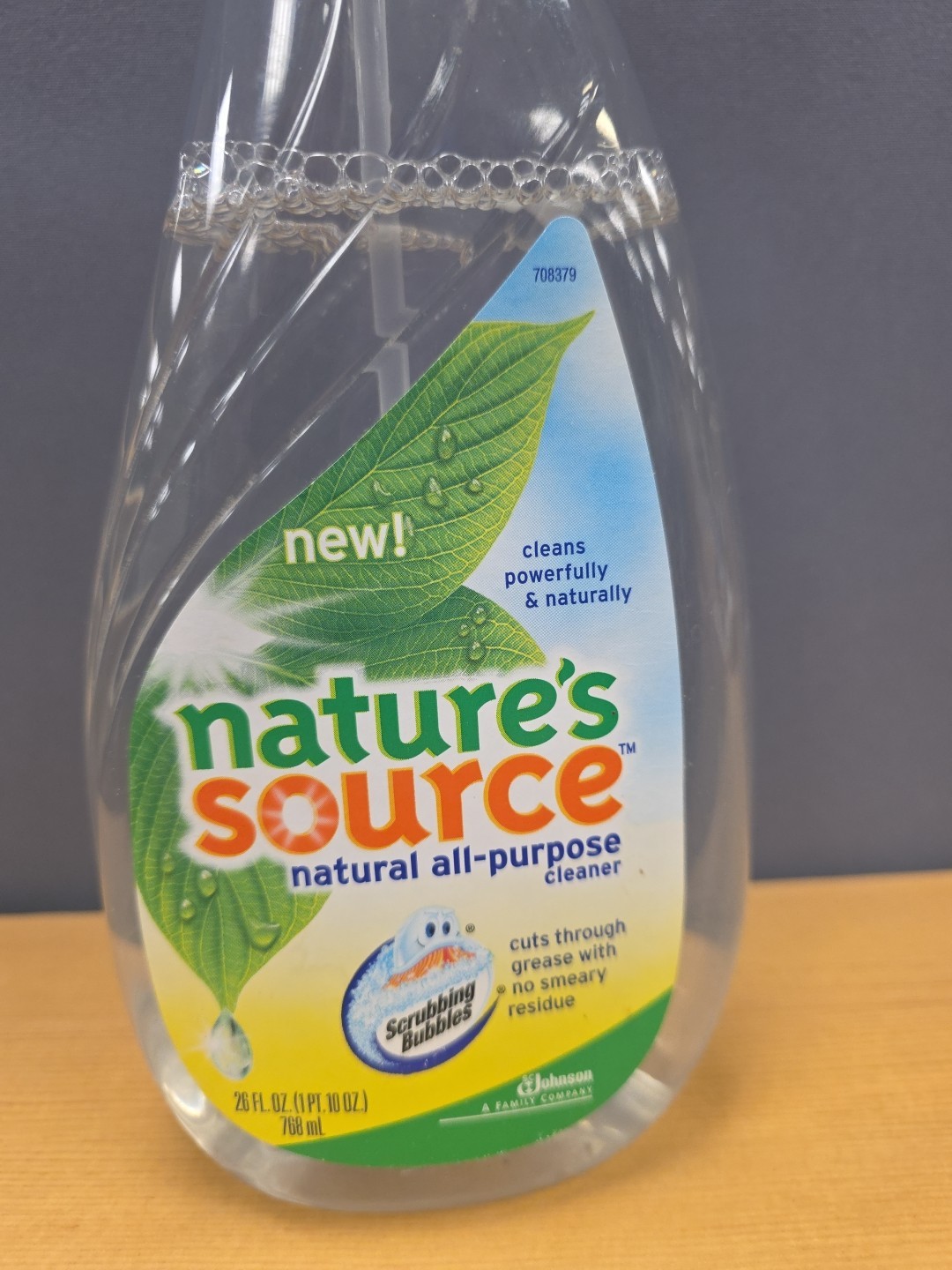 Nature’s Source Scrubbing Bubbles All-Purpose Spray Cleaner DISCONTINUED RARE