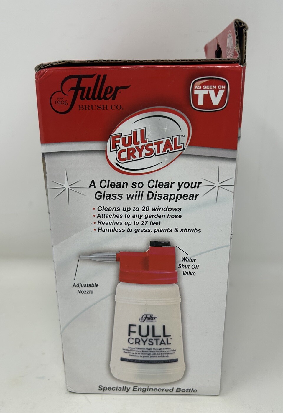 Fuller Brush #FBFC-6 Full Crystal Window & Outdoor Boats Surface Cleaner NIB New