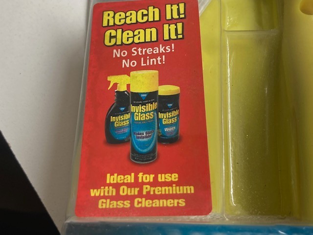 Stoner Invisible Glass Reach & Clean Windshield Glass Cleaner Tool Kit w/ Handle