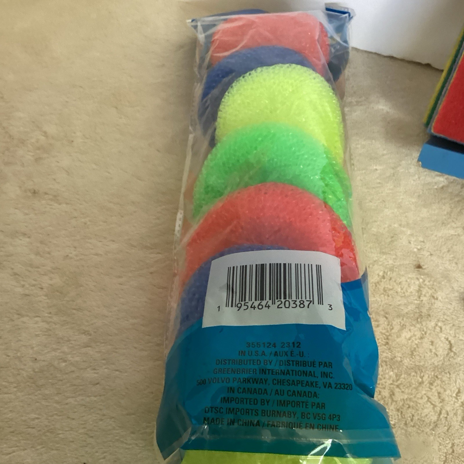 SCRUB BUDDIES Pack of 9 Scouring Pads 4×6”& 7 Scrub Buddies Non Stick Scrubbers