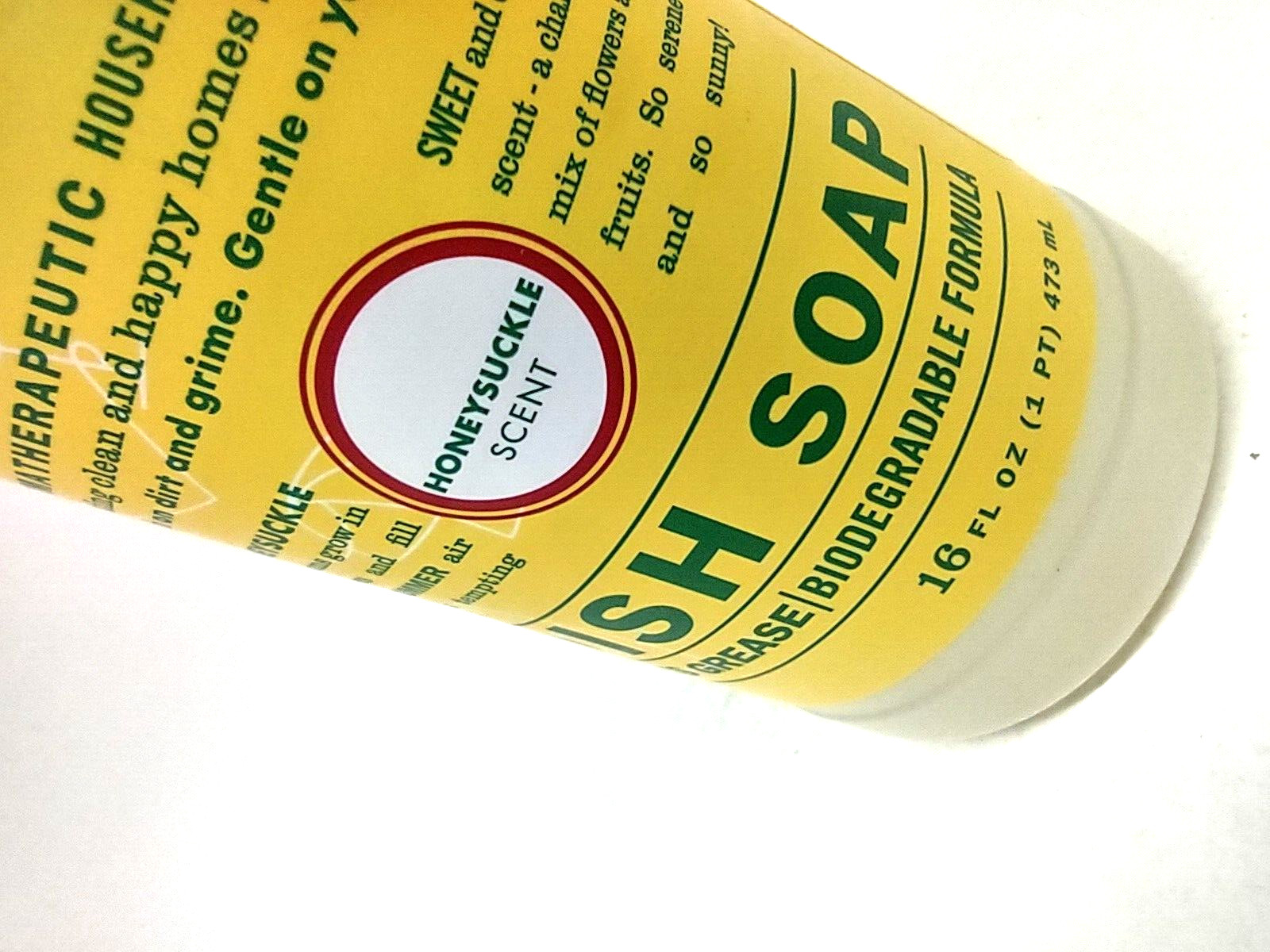 ( 2 ) Mrs. Meyer’s Clean Day Liquid Dishwashing Soap 16 oz Each Honeysuckle NEW