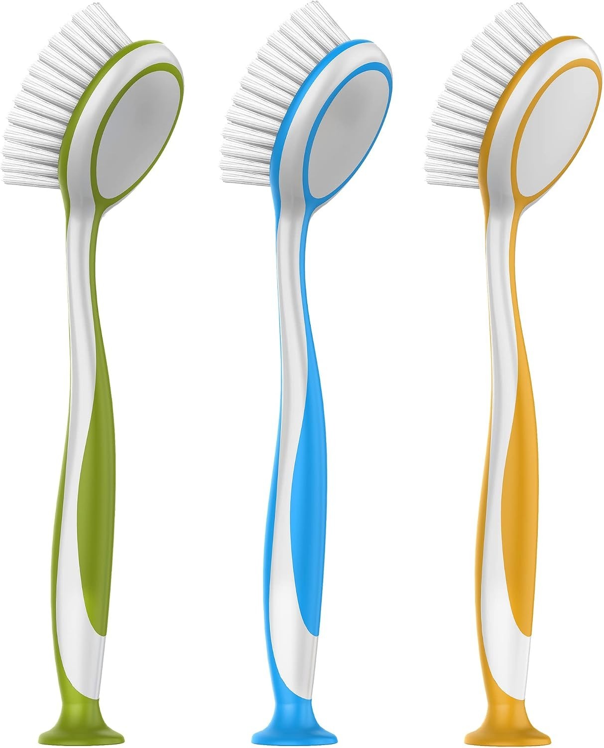 Round Dish Brush, Size: Dia 5.5 x 25cm – Pack of 3