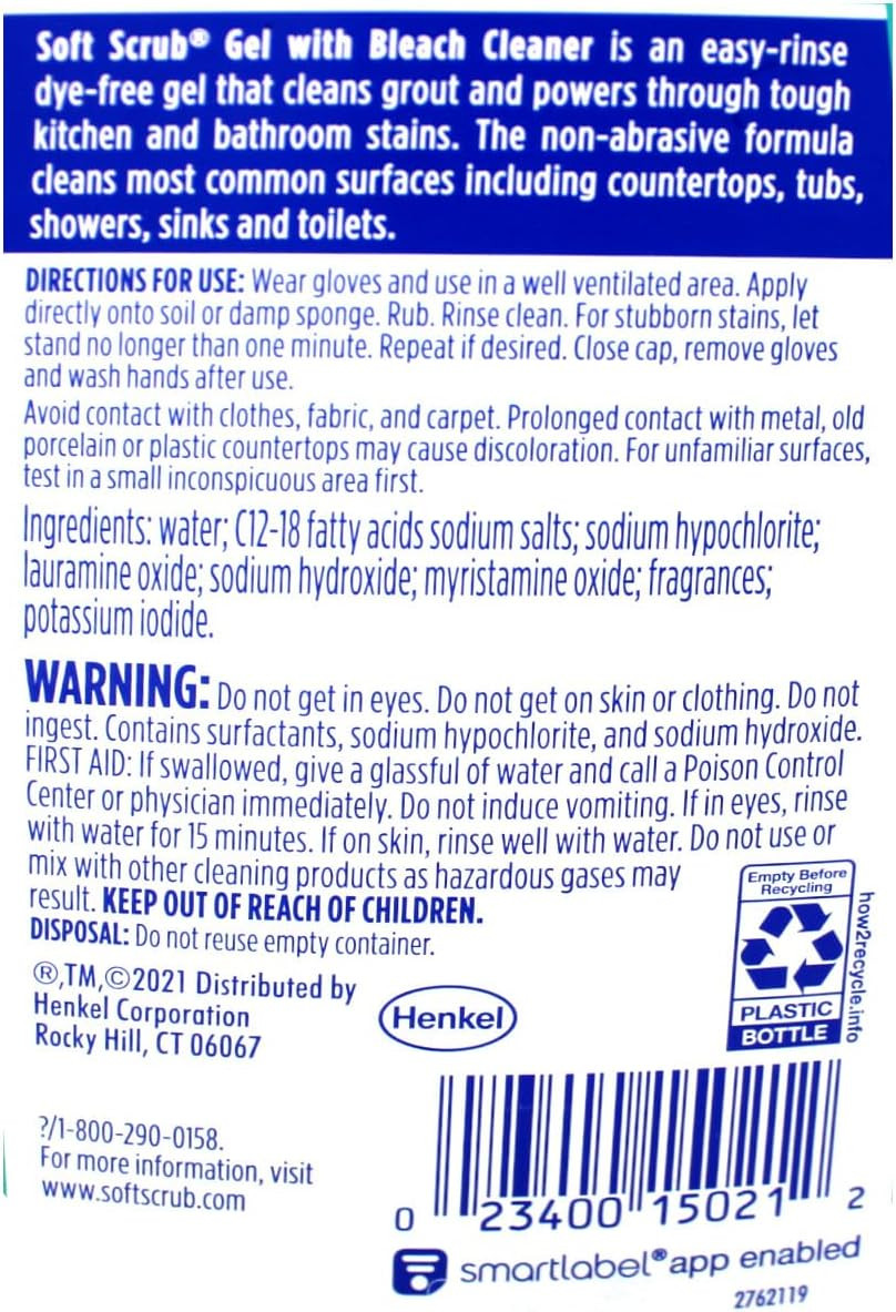 Gel Cleanser with Bleach – 28.6 Oz (3 Pack)