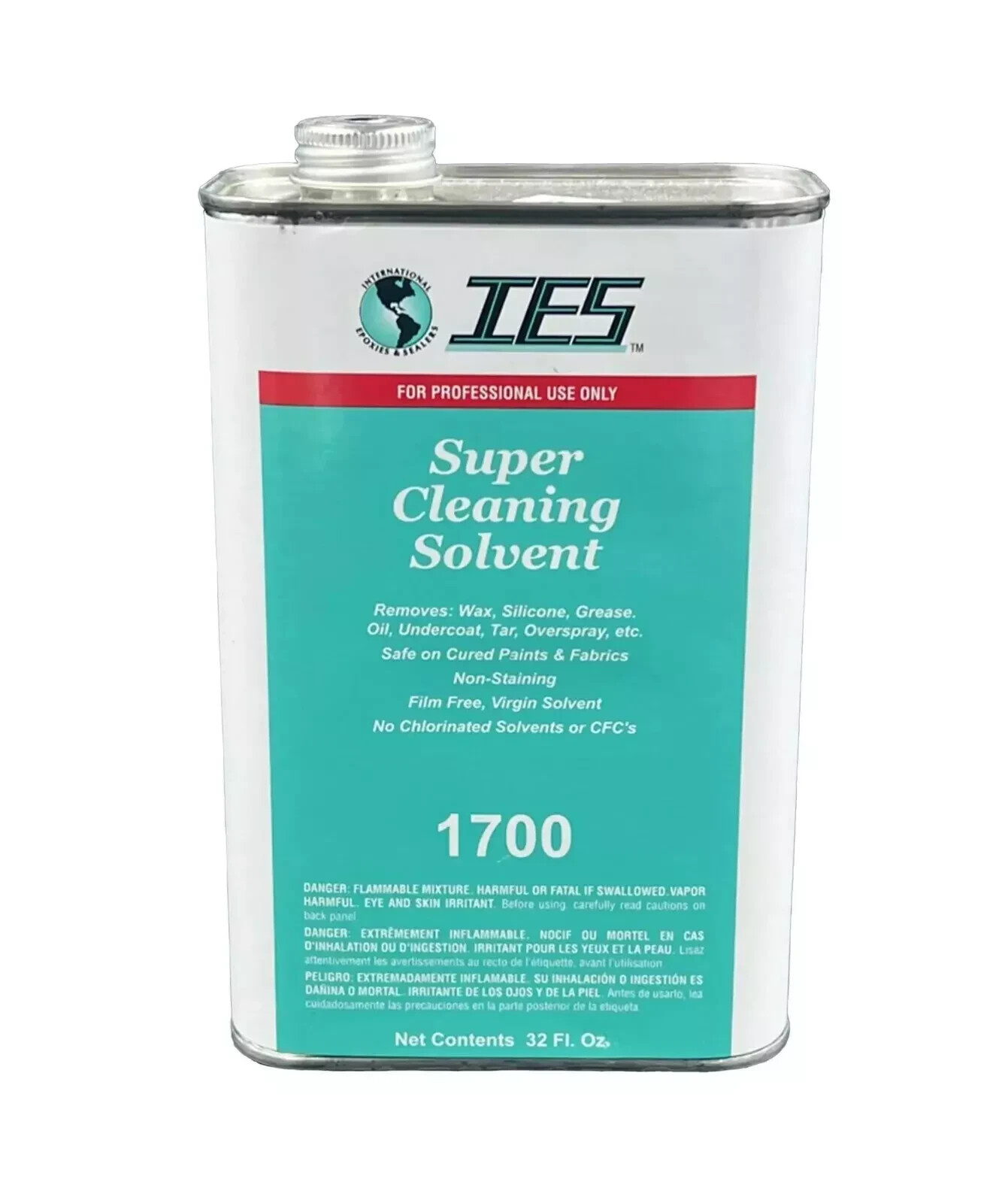 IES 1700 Super Cleaning Solvent 32 OZ – 1 Pack