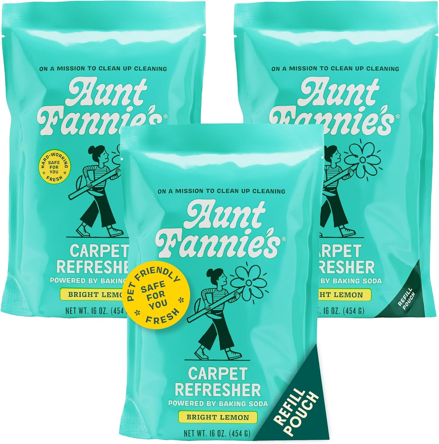 Carpet Refresher & Deodorizer Powder, Multi-Purpose Carpet, Rug, and Upholstery