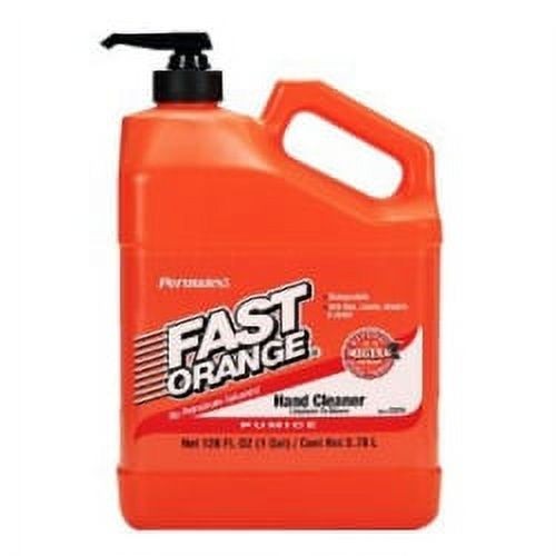 Fast Orange Pumice Hand Cleaner 1 Gal. Orange Scented Natural Citrus Scent 2PACK