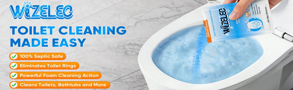 Toilet Bowl Cleaner Powder, Freshn Toilet Bowl Cleaner, Foing
