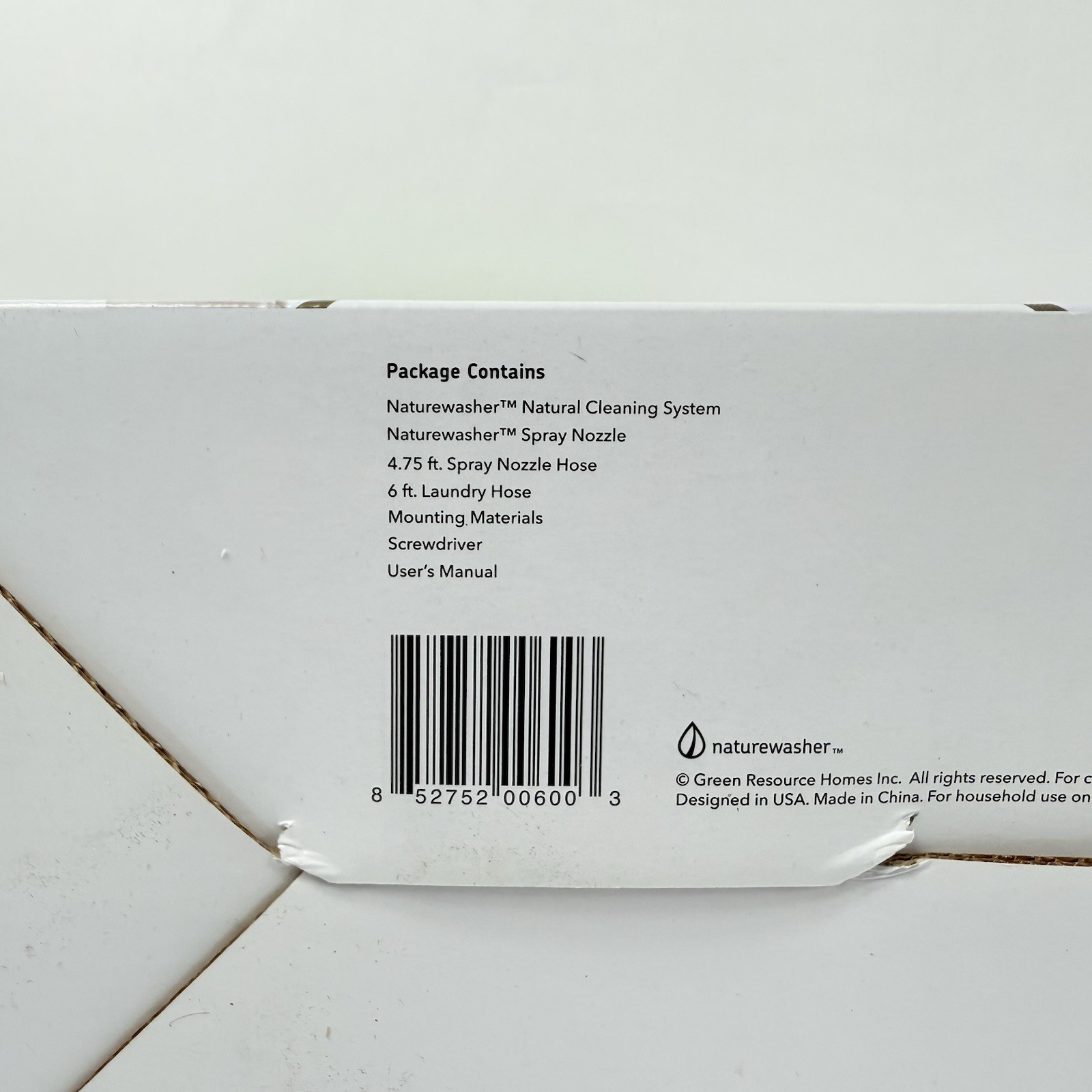 Naturewasher EdenPure All Natural Cleaning System Ditch Soap & Chemicals NEW