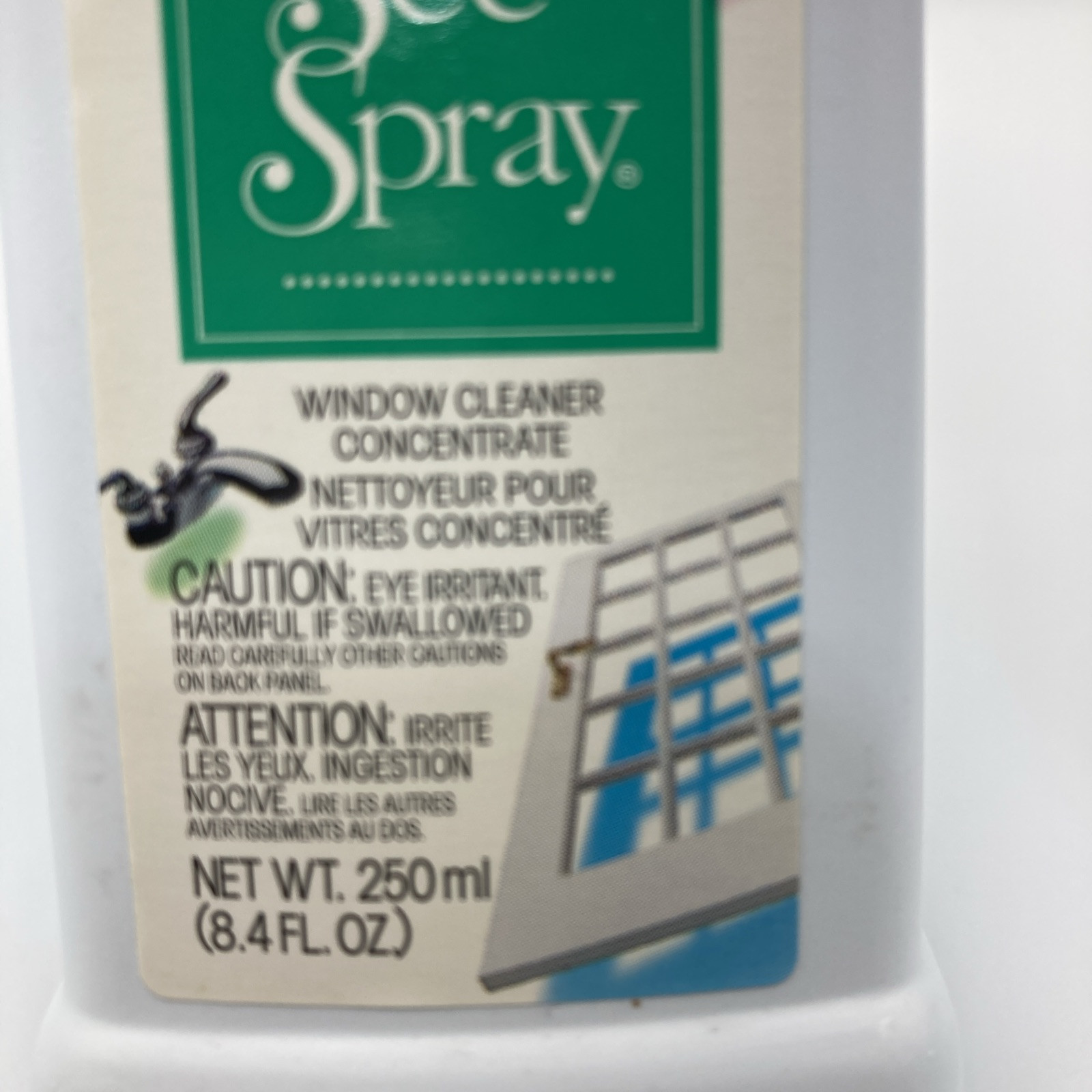 Amway See Spray Glass Window Cleaner Concentrate NOS 1996 USA 250 ml