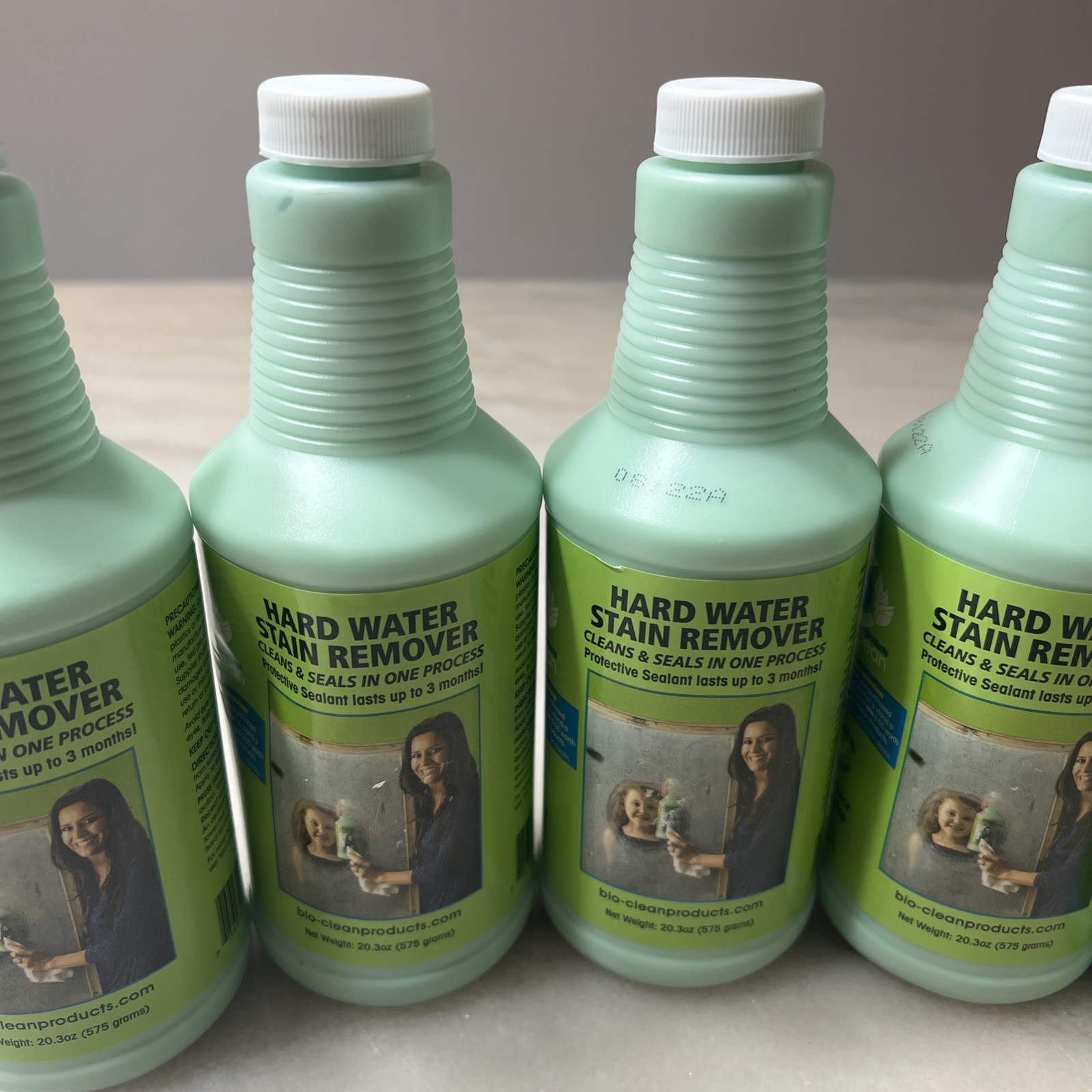 Pack of 6 Bio Clean Eco Friendly Hard Water Stain Remover The Green Stuff 20 Oz