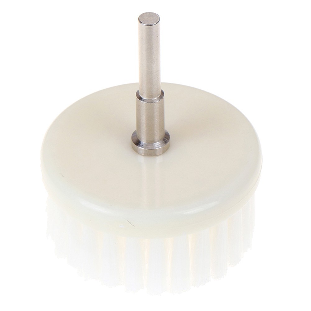 Drill Brush Attachment Soft Scrubber Leather Upholstery Car Detailing Cleaning
