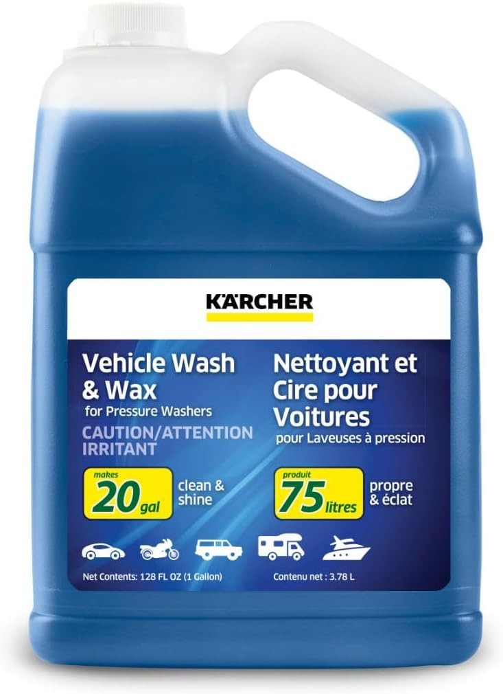 Pressure Washer Car Wash Size: 128 Fl Oz (Pack of 1)Style: Vehicle Wash & Wax