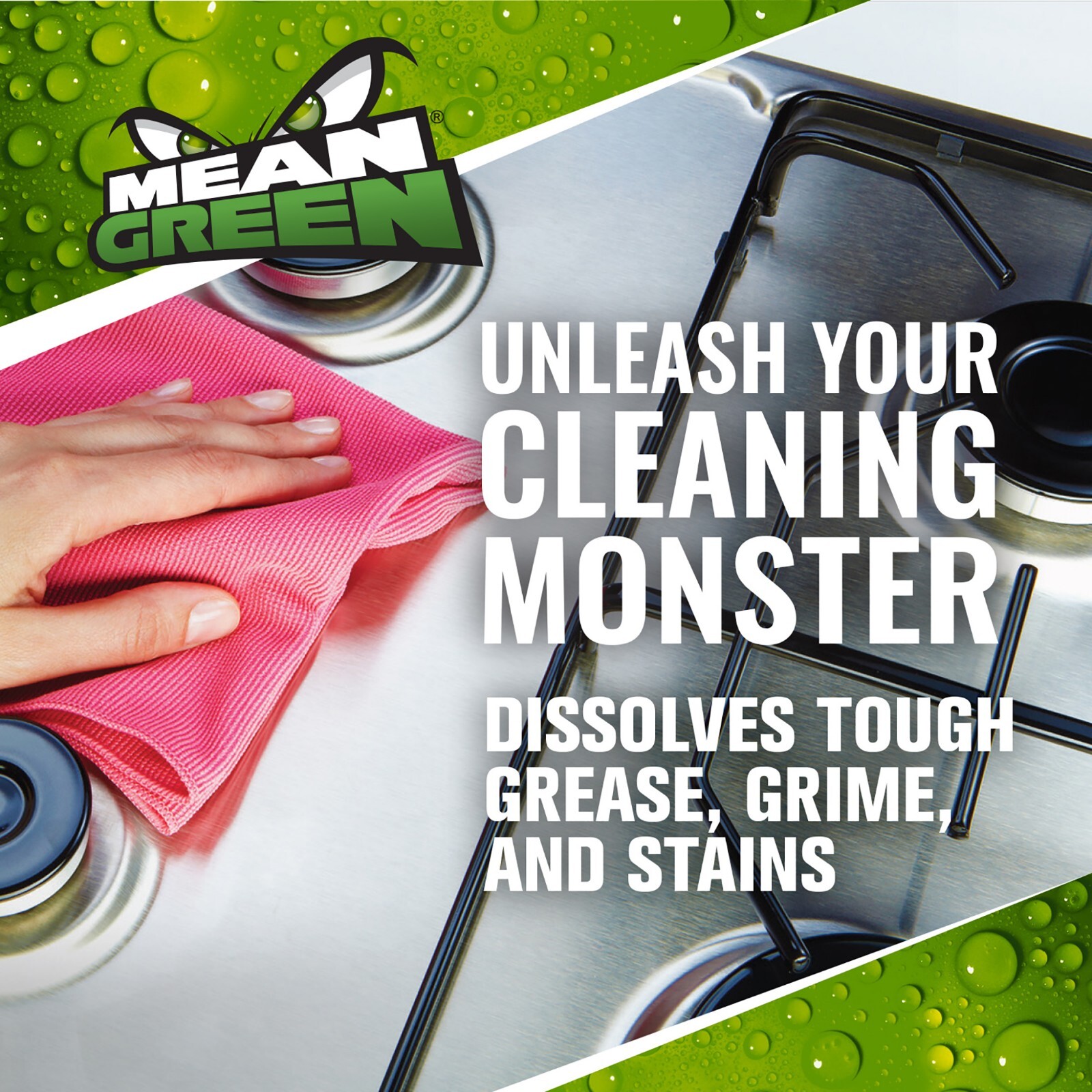 Mean Green Super Strength Cleaner & Degreaser Concentrated Formula, 1 gal