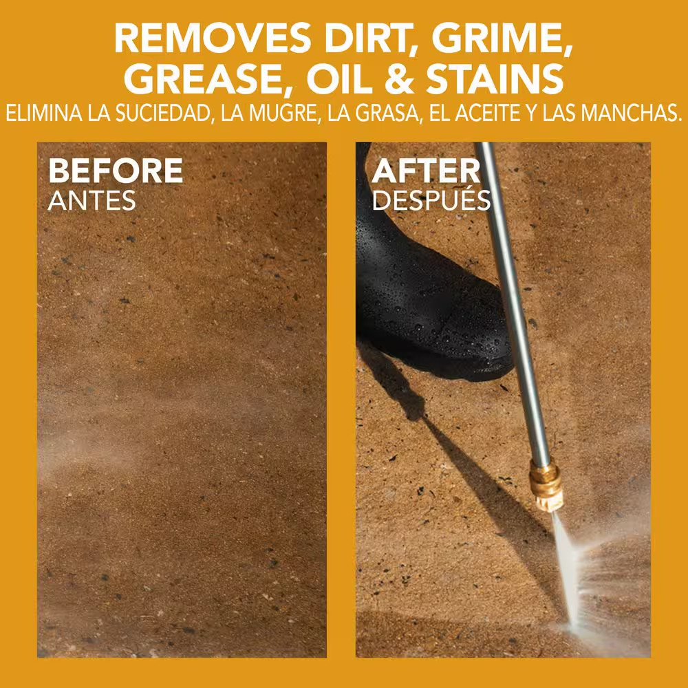 1 Gal. All Purpose Premium Pressure Wash Concentrate, Removes Stains on Patios,