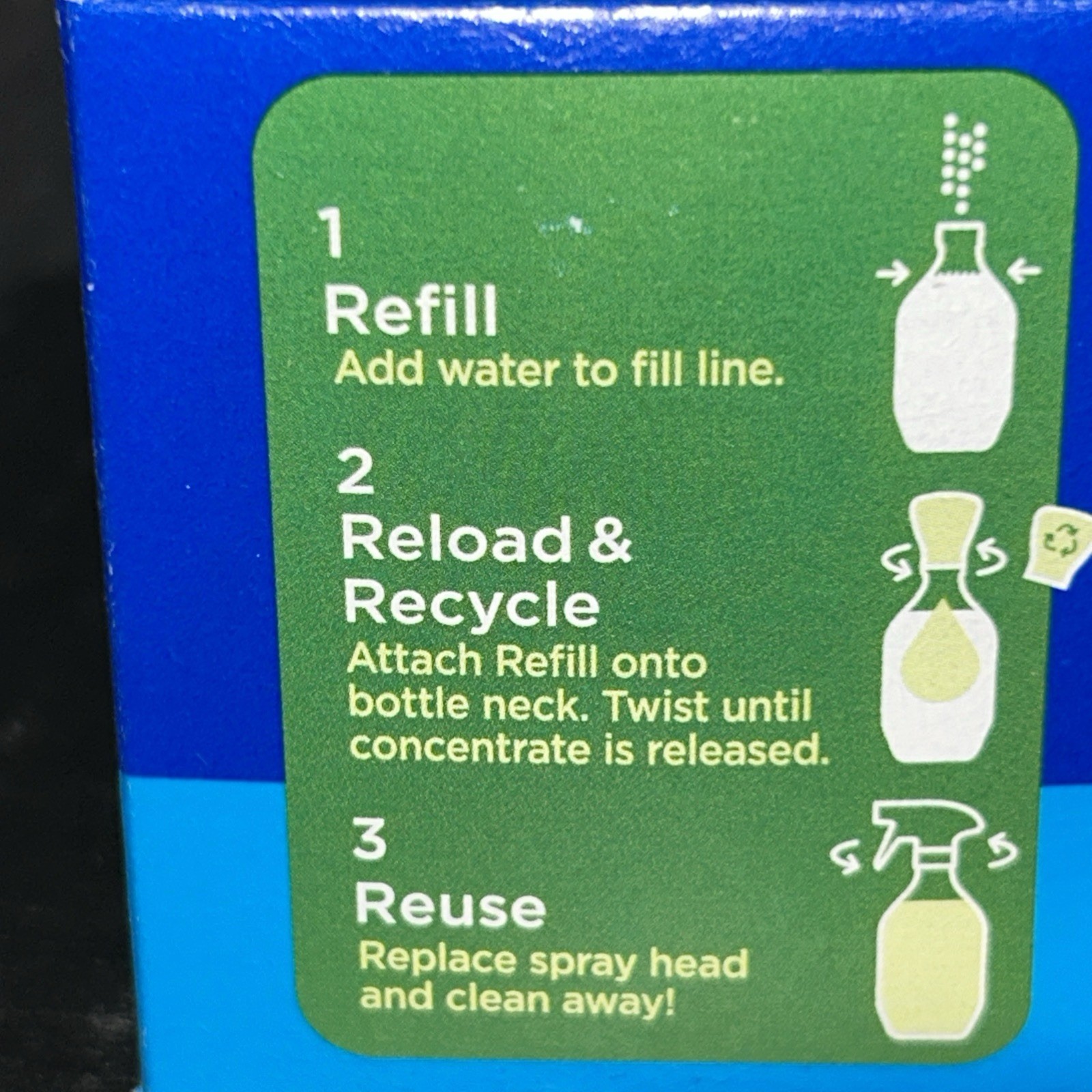 Clorox Multi-Purpose Spray Concentrate Refills, 3ct x 1.13 Fl Oz Citrus Grove