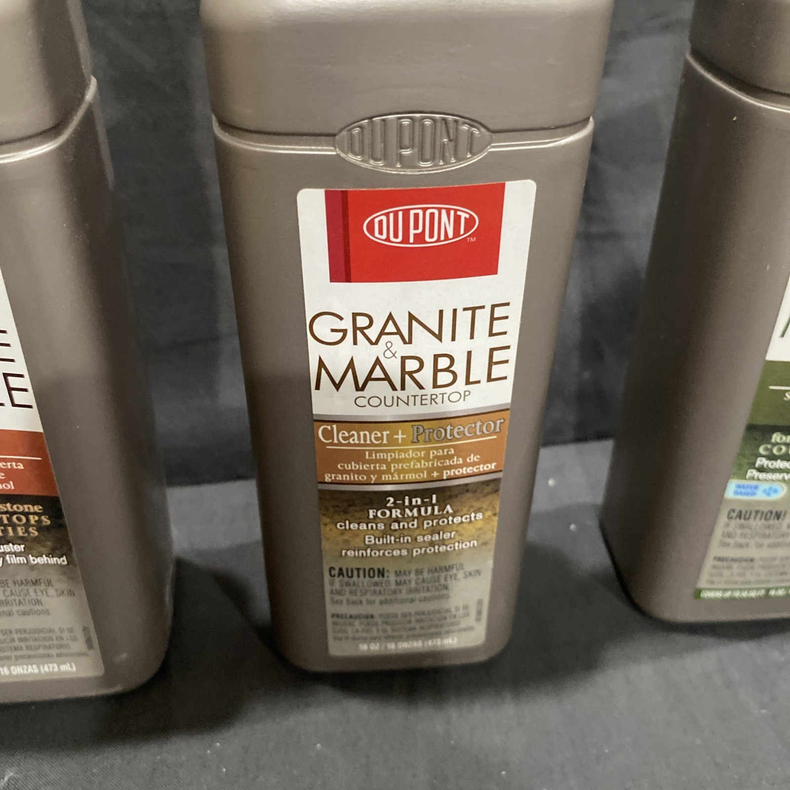 Dupont Dual Care For Granite & Marble Countertops Cleaner, Polish & Sealer 16 Oz