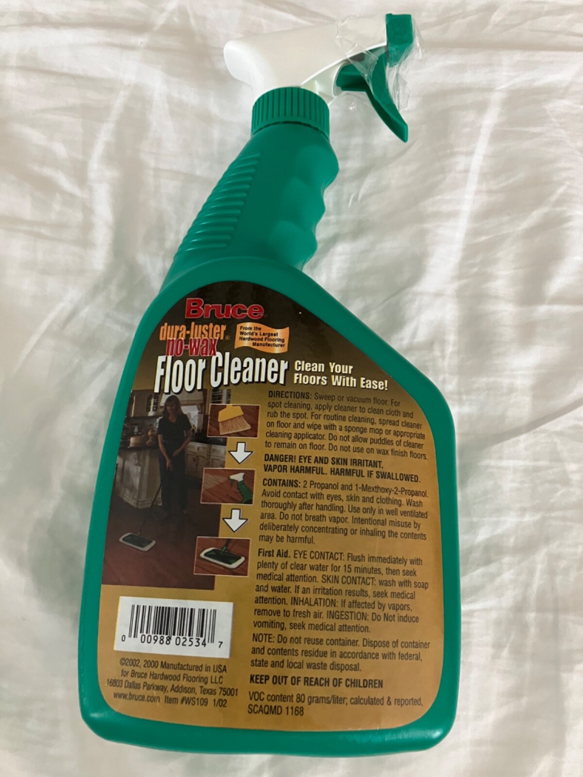 Bruce Dura-luster Fresh Scent Hardware & Laminate Floor Cleaner Liquid 32 oz