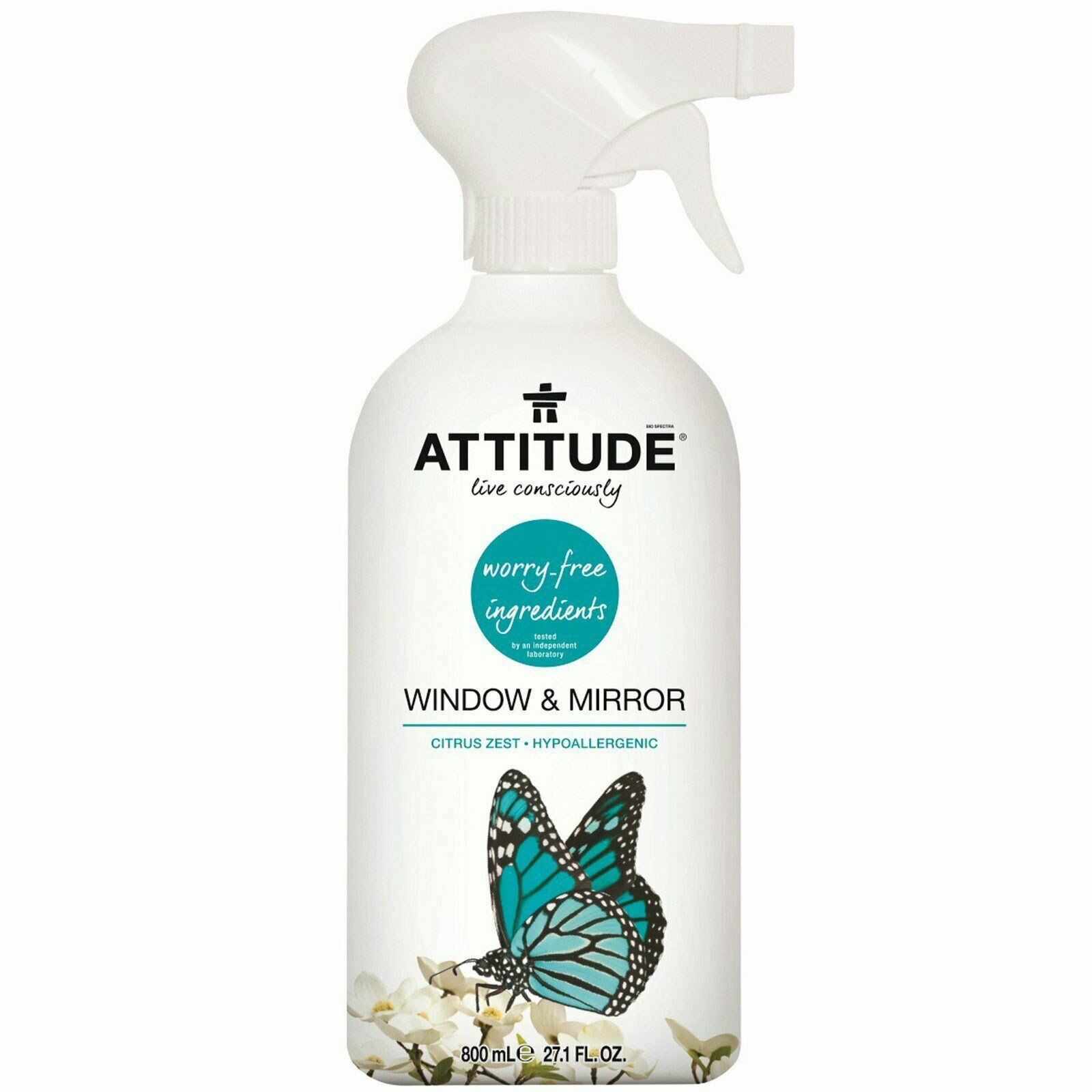 New Two Pack Window & Mirror, Citrus Zest, 27.1 fl oz (800 ml)