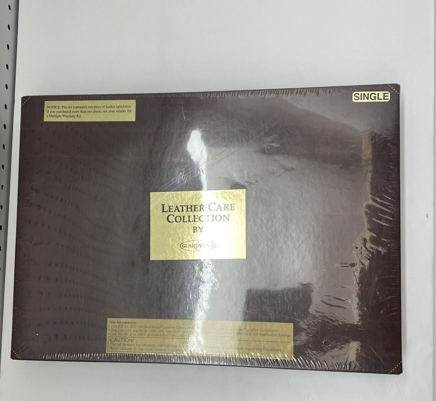 Guardsman Leather Care Collection Kit Single Furniture Upholstery Clean Sealed