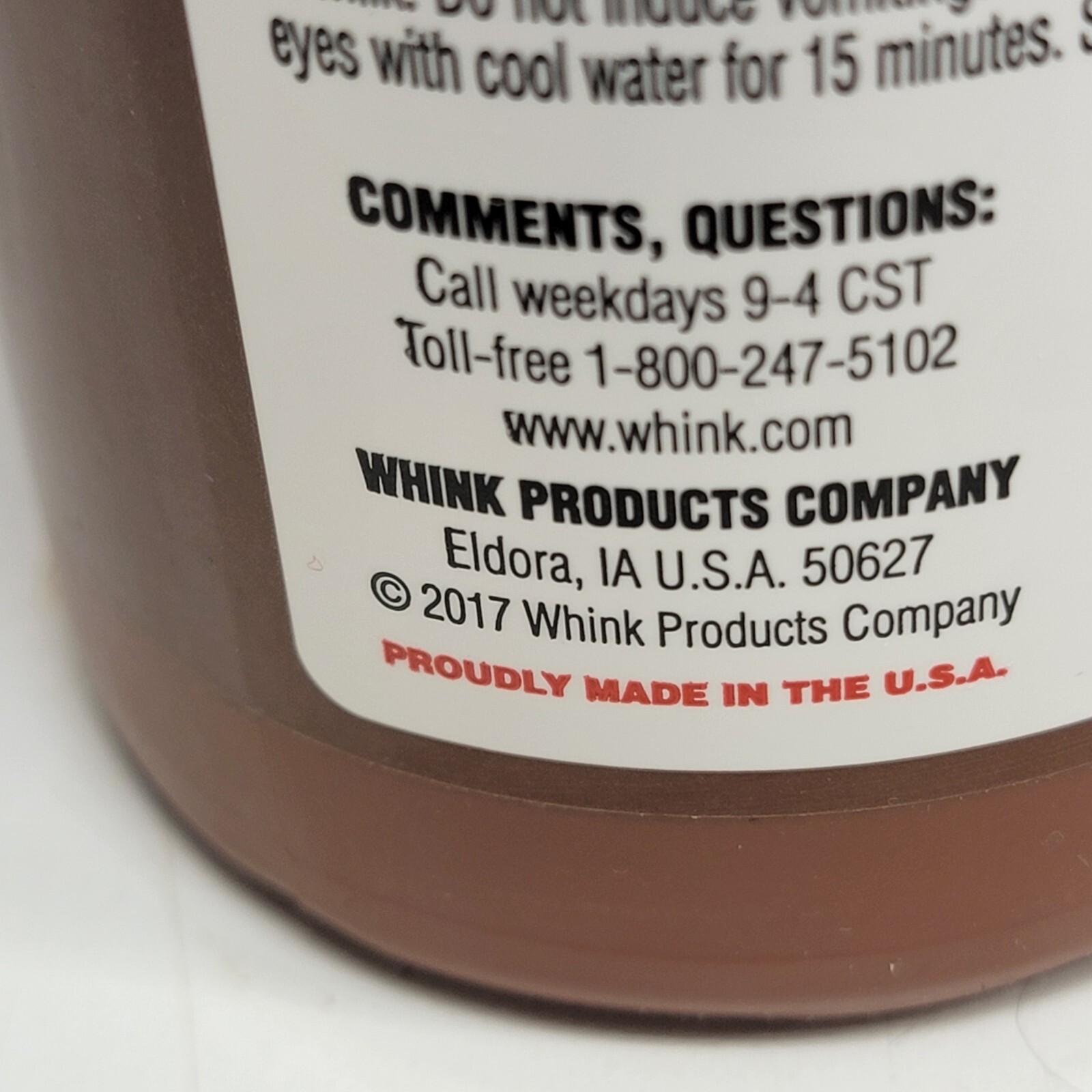 NEW – Whink Rust Oxy Stain Remover Multi-Surface Powder 36 oz Bottle 2.25 lbs